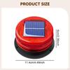 Solar Strobe Light for Car Warning Marine Trucks Crane Tower