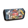 One Piece Anime Flip Pencil Case Large Capacity Multi Layer Durable Unisex Stationery Storage For Kids Boys And Girls Ages 6-10