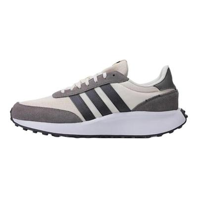 Cushioned Slip-Resistant Low-Top Casual Shoes Men's White Gray Sneakers IF8764