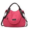 Premium Quality Large Pocket Casual Women's Shoulder Cross Body Handbag With Canvas Leather Material