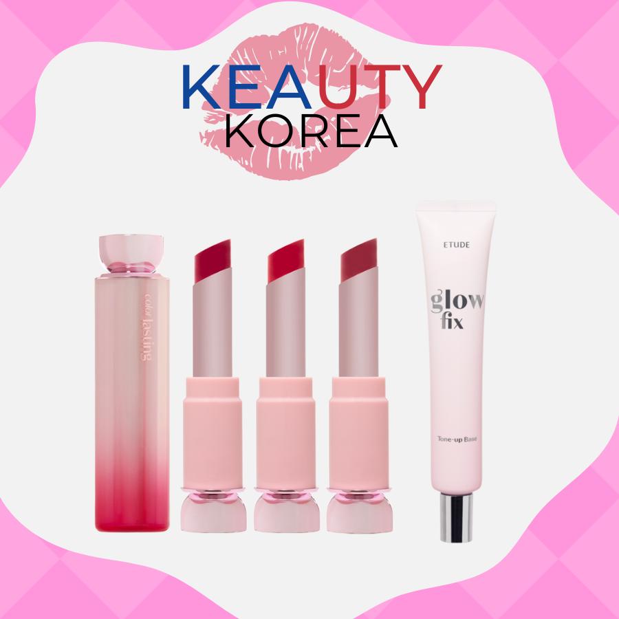Etude Glow Fix Tone-up Base SPF 50+/PA++++ 30ml + Color Lasting Glow Stick 3.2g