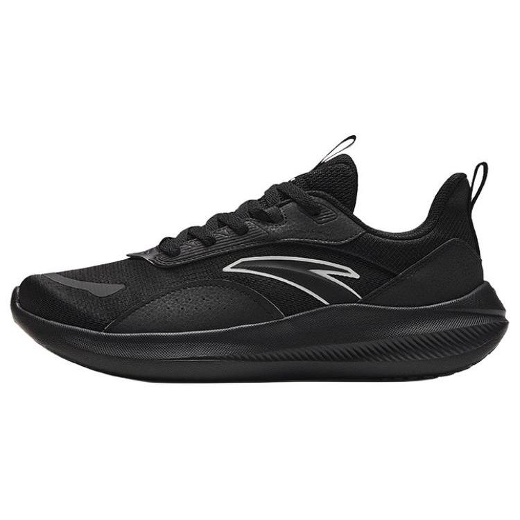 New Anta Cushioning Slip Resistant Abrasion Resistant Breathable Casual Running Shoes Men's Black 912345512-5