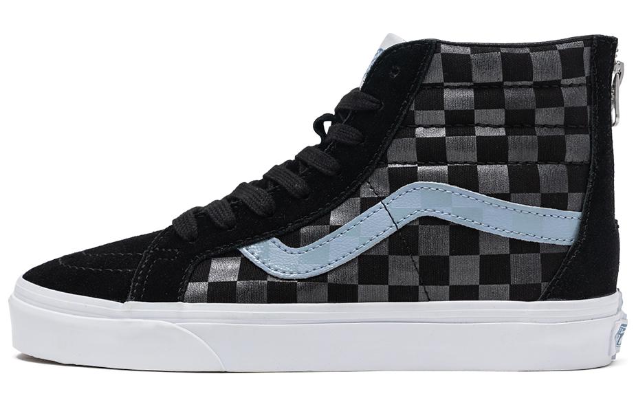 Vans SK8 HI  Black Gray Blue  VN0A5KRCADD 36.5