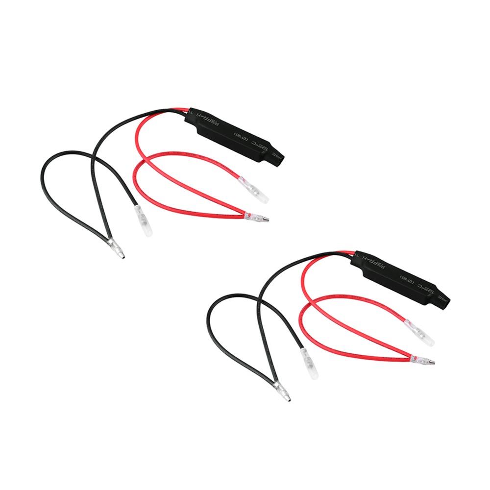 12V Turn Signal Resistor Plug And Play Error Canceller Resistor Durable LED Load Resistor