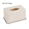 Tissue Box Cover Toilet Paper Box Solid Napkin Holder Case Simple Stylish Tissue Paper Dispenser Home CarOrganizer