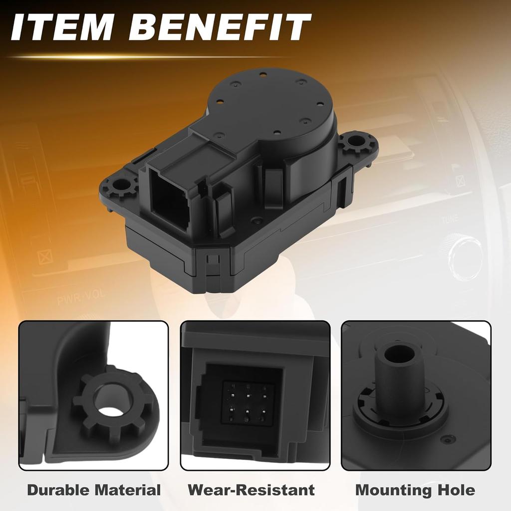 HVAC Heater Blend Door Actuator for Nissan Rogue 2014-2019 for Nissan Rogue Sport 2017-2022 Replace 277494BU0A HVAC Air Door Actuator