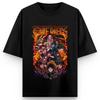 One Piece Anime Printing Oversized Cotton Tshirt Men and Women Comfortable Harajuku Trend Y2K Summer Absorb Sweat Tshirt