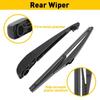 Rear Arm Wiper & Blade Fit 2011-19 DODGE DURANGO JEEP GRAND CHEROKEE 68079868AA