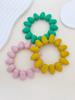 Candy colored droplet acrylic bracelet suitable for women's daily wear
