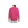 Nike Phoenix Fleece Loose Pullover Sweatshirt Women Tops Raspberry-Red DQ5734-615