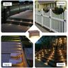 Outdoor Solar Lights Solar Ladder LED Lights Fence Lights Staircase Lamp Outdoor LED Guide Courtyard Lighting Rainproof