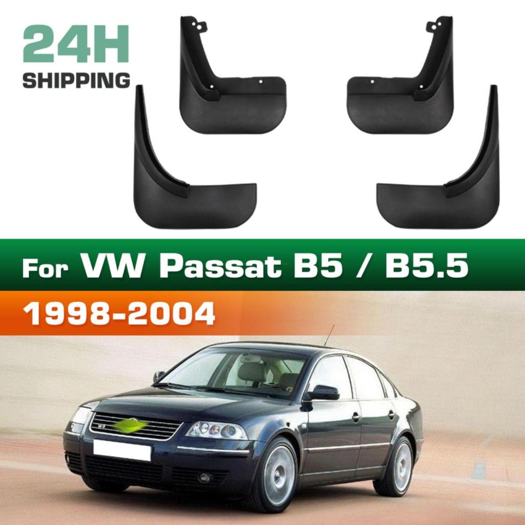 4PCS Car Mud Flaps Splash Guards Mudguards Car Mud Flaps Compatible with VW Passat B5 / B5.5 1998 1999 2000 2001 2002 2003 2004