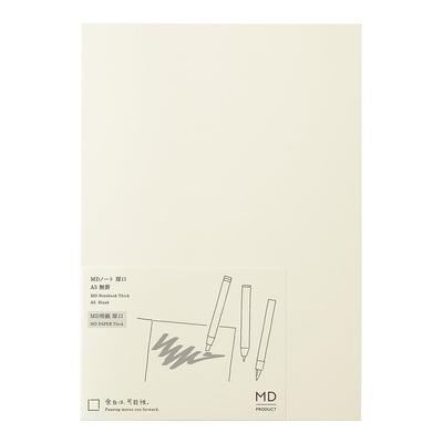 DESIGNPHIL MIDORI MD Thick Unruled Notebook A 15394006 - Premium Japanese Stationery for Creative Writing