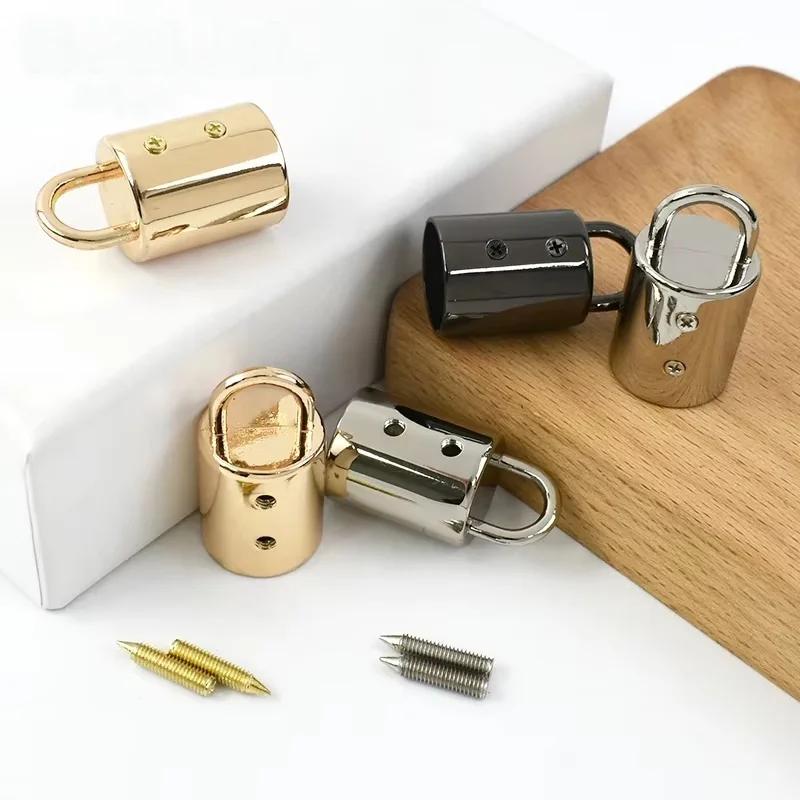 10Pcs 14Mm Bag Metal Buckles Handbag Strap Tassel Cap Clasp Hook Connector Hanger Rope Cord Lock Diy Hardware Accessories