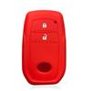 Guscio Porta Copri Chiave Auto in Silicone Morbido Per Toyota Hilux 2021 Revo Yaris RAV4 2015 Auris 2013 Innova Portachiavi Telecomando 2 Pulsanti