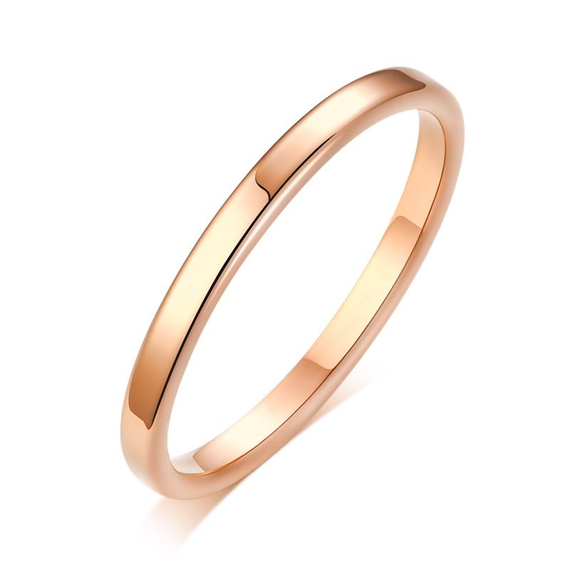 Chic Twisted Rope Slim Ring for Women, Stainless Steel Metal Wedding Rings Finger Band, New Elegant Simple Vintage Party Jewelry