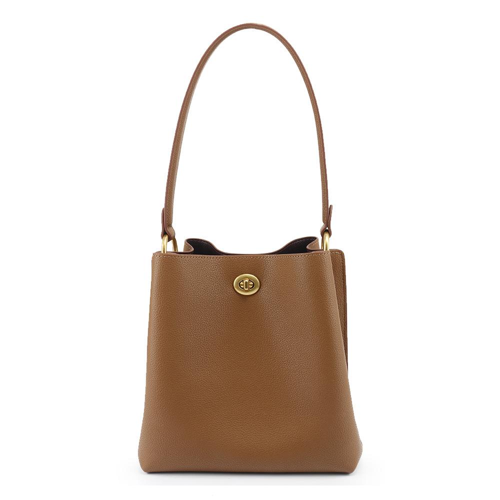 

Сумка-ведро Niche Texture, женская, большая вместимость, под сумкой, модная сумка через плечо земля желтый