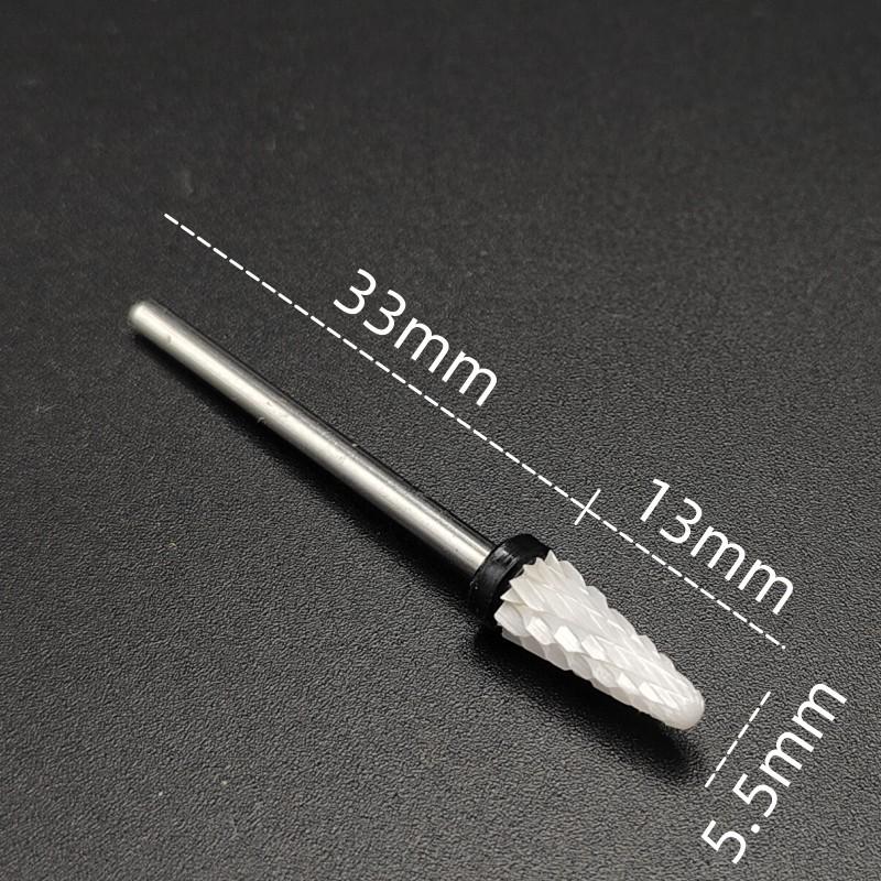 1 Piece Ceramic Nail Art Drill Rotary Cutter Cleaning Device for Nail Art Machine Accessories Removal Nail Gel Tool