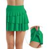 High Waisted Sports Cake Short Skirt High Top Sports Egg Pure Color Cake Skirt
