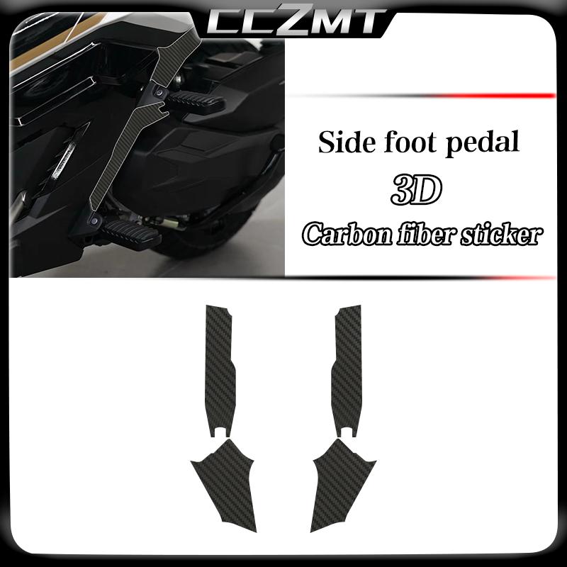 For ZONTES ZT368G 368 G 368-G 368g 2024 3D Carbon fiber fuel tank sticker body film protection sticker modified accessories