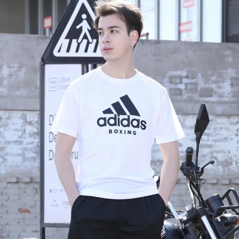 Adidas Summer Classic Breathable Round Neck Casual Sports T-Shirt