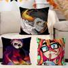 H-homestuck Cartoon Pillow Covers Cartoon Sofa Decorative Home Double-sided Printing Short Plush Cute Cushion Cover