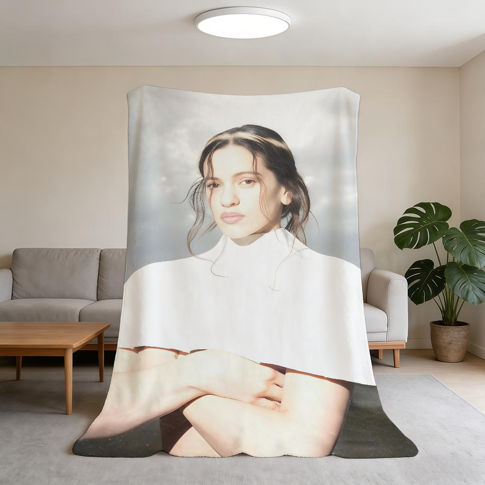 Blanket Super R-Rosalia Lux Warm Comfortable Plush Throw Singer Blanket Child Home Sofa Bedroom Gift