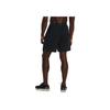 Under Armour Solid Color Brand Logo Loose Fit Sports Shorts Men Shorts Black 1377879-001