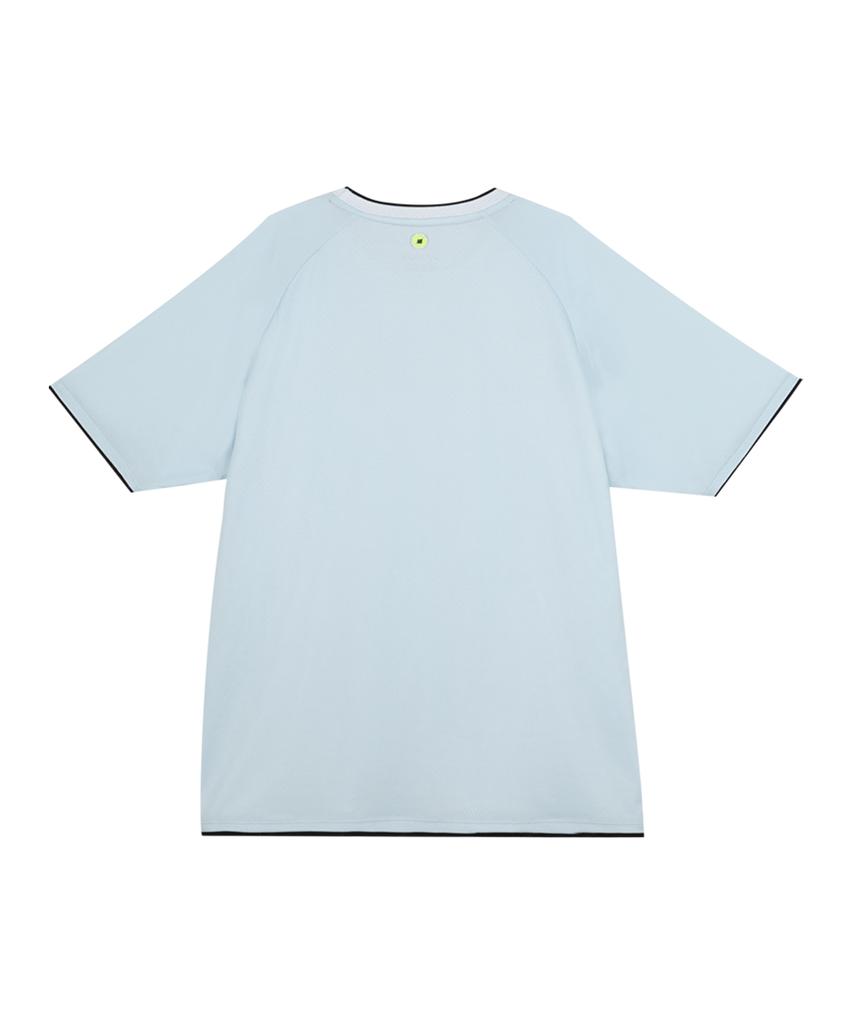 YONEX 265Ts017M Pale Blue Men'S Simple Mood Tennis Gamewear