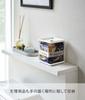 Yamazaki Jitsugyo Toilet Paper Holder for 1 Roll White Tower Hidden Storage 5228 Approx. W11.5XD11.5XH14cm