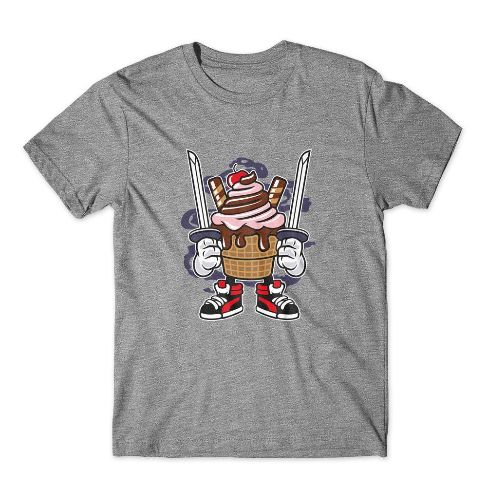

Ice Cream Ninja T-Shirt 100% Cotton Premium Tee New 2XL