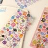 Cartoon Candy Fruit Ice Cream Animal Vegetable 3D Stickers For Scrapbooking Diy Crafts Nail Decorations And Stationery Stickers