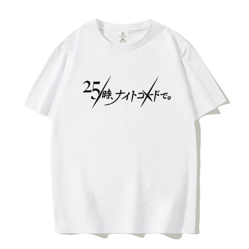 

Project Sekai Nightcord 25ji Printed Tshirt Men Women Unisex Summer Shortsleeved Streetswear TShirts 2XL
