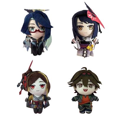 Anime Plush Doll Toy 20cm Xianyun Chiori Kujo Sara Genshin Impact Cute Soft Stuffed Pillow