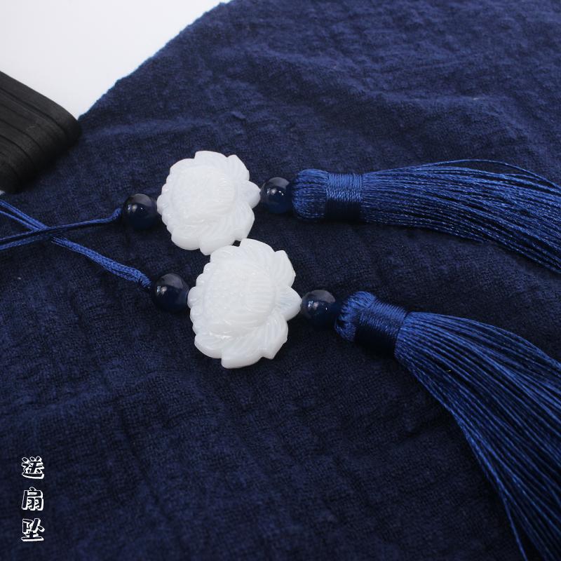 Genshin Game Anime Character Folding Fan High Quality Printed  Cloth Hand Fan Home Outdoor Decoration Fan 10.41 In -12.97 In