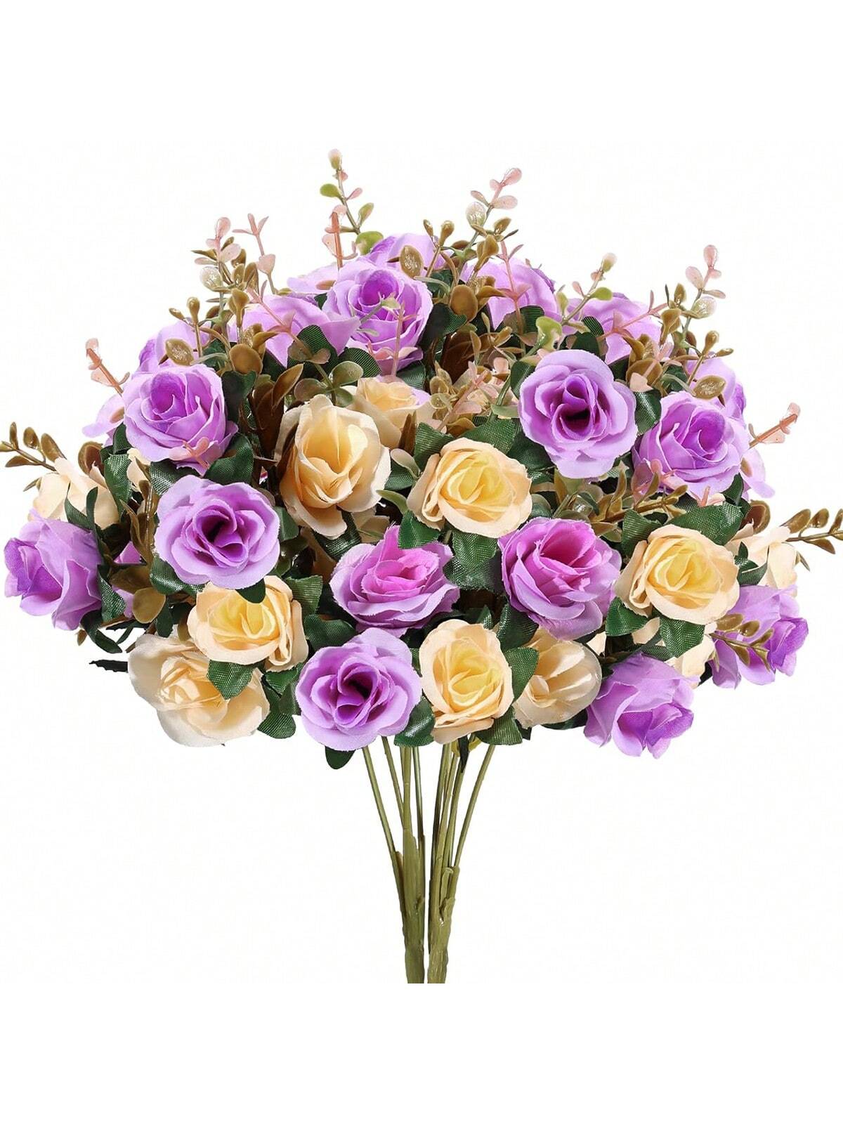 

Искусственный цветок шелковая роза Свадебный букет невесты Домашняя ваза Уличный сад Праздничная вечеринка Рождественское украшение Венок подарок своими руками 1pc