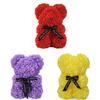 Romántico Día de San ValentínCreativo Oso de Rosas de Flores Eternas Regalo de Navidad Oso de Rosas Oso de Peluche Abrazo Decoración Floral de Boda Regalo