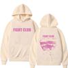 TV Fight Club Face Graphic Hoodie Men Women Casual Vintage Fleece Cotton Pullover Hoodies Unseix Fashion Oversized Streetwear High Quality Tops