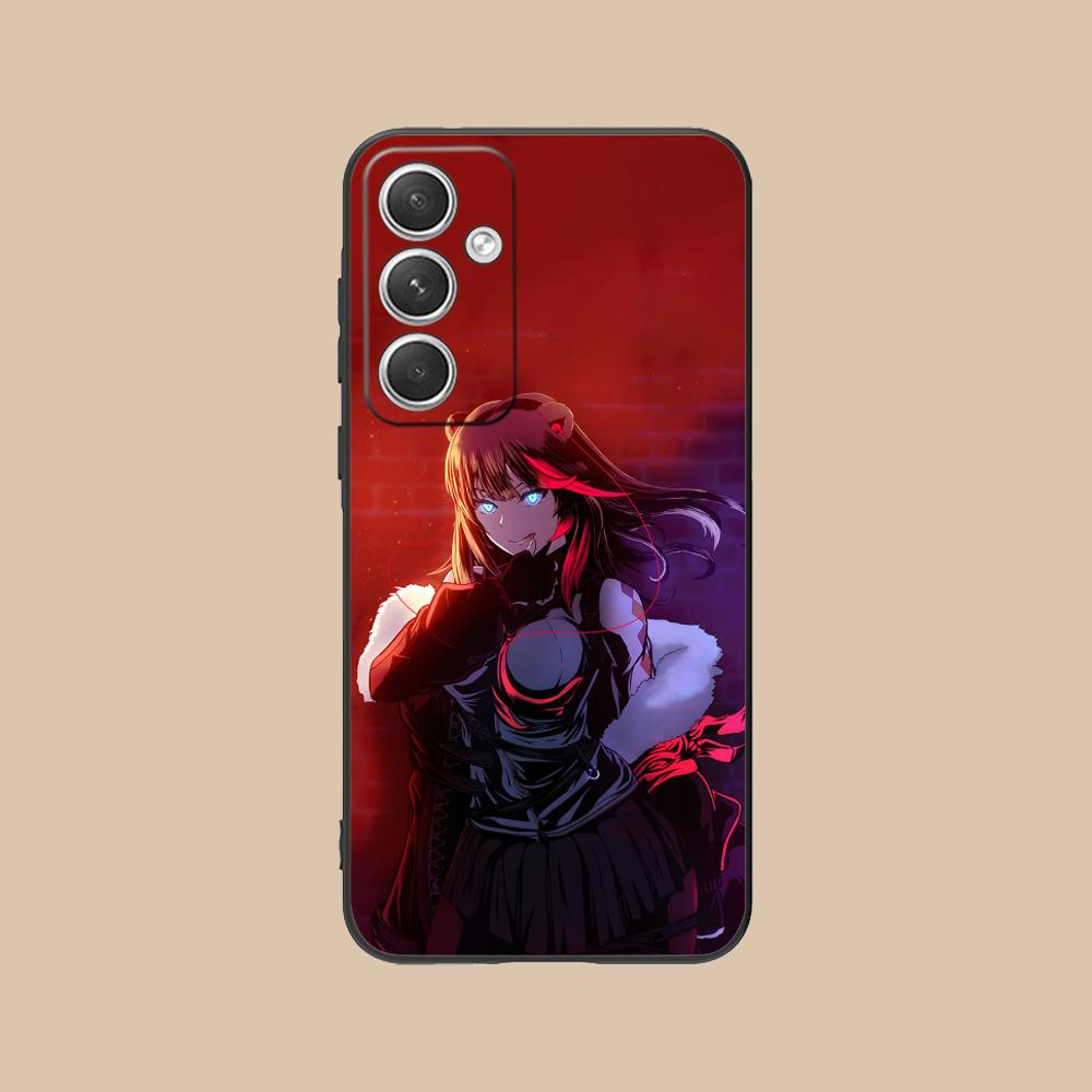 

Arknights Zima Matte TPU Mobile Phone Case for Samsung Galaxy S26 S25 S24 S23 S22 S21 S20 Note20 Plus FE Ultra Colorful Cover Galaxy Note20