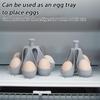 Heat-Resistant Silicone Egg Steaming Basket Multicavity Egg Cooker Holder For Boiling Eggs Household Breakfast Prep Gadget