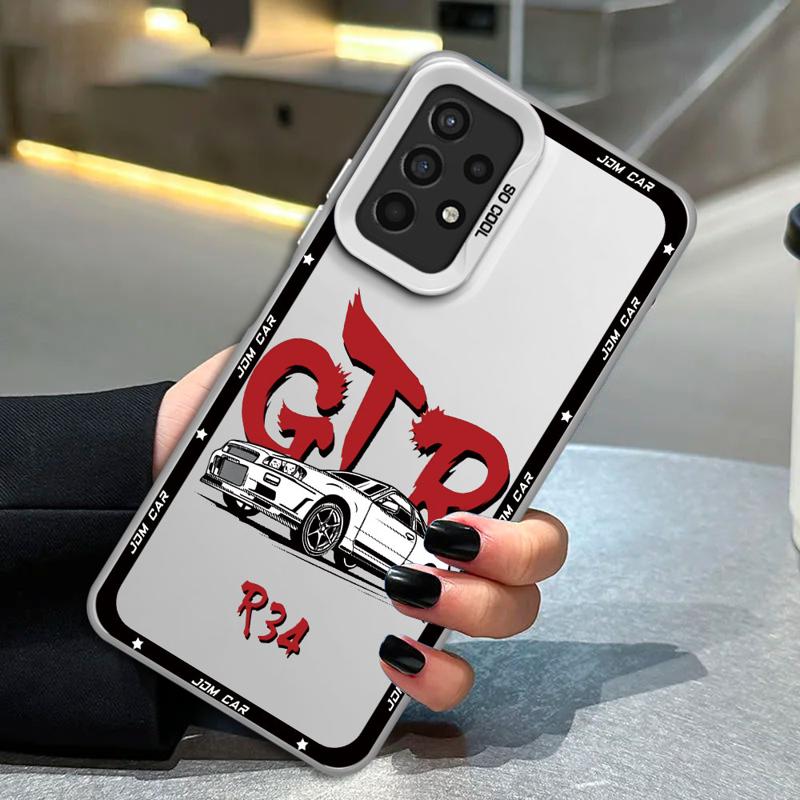 JDM Dream Car Sport Phone Case for Galaxy A12 A13 A14 A23 A32 4G 5G A22 5G A24 4G A33 5G A34 5G A35 5G Matte