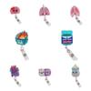 Stretchable Retractable Badge Reel Fall-proof Name Card Holder Nurse Badge Holder  School Students