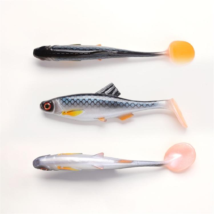 Soft Fishing Lures 2oz 20.3cm Artificial Baits Paddle Tail Swimbaits Fishing Lure for Trout Walleye Swim Baits