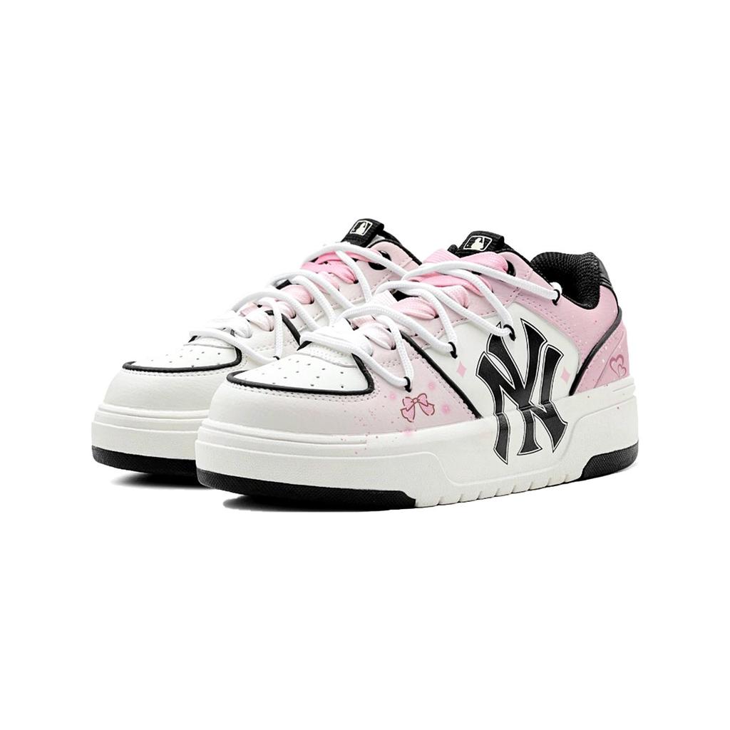 MLB Chunky Liner Lightweight And Breathable Low top Skateboard Shoes Unisex Pink 3ASXCA12N-50WHS(Team-52-Random packaging bags