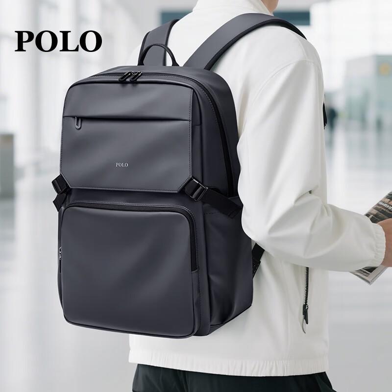 POLO Herren Rucksack mit großem Fassungsvermögen für Laptops