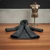 1/18 Doll Trench Coat Poseable Shape 3.75 Inch BJD Easy To Design Action Figure Outfit for