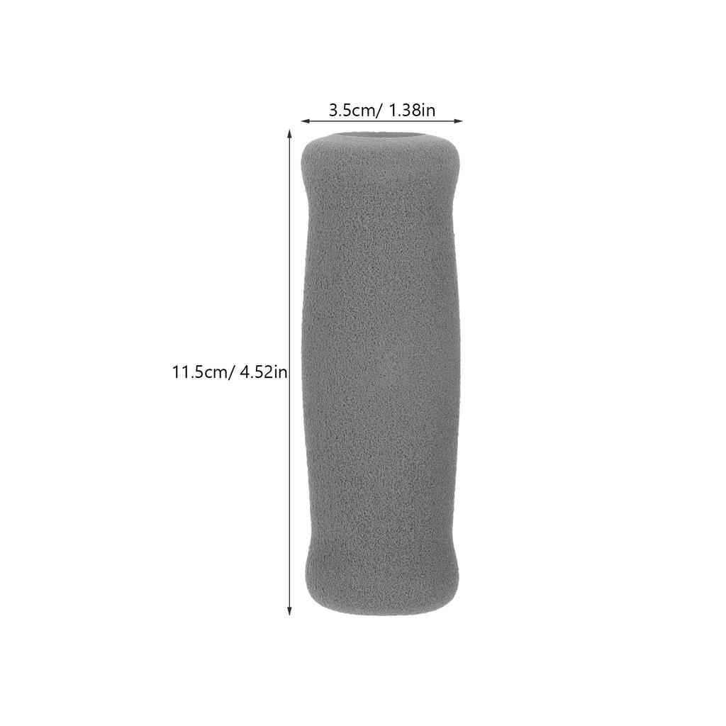 4 Pcs Hiking Pole Handle Walker Foam Sponge Grip Walking Stick Cover 4pcs (black) Cane Grips Crutch Elderly Chair