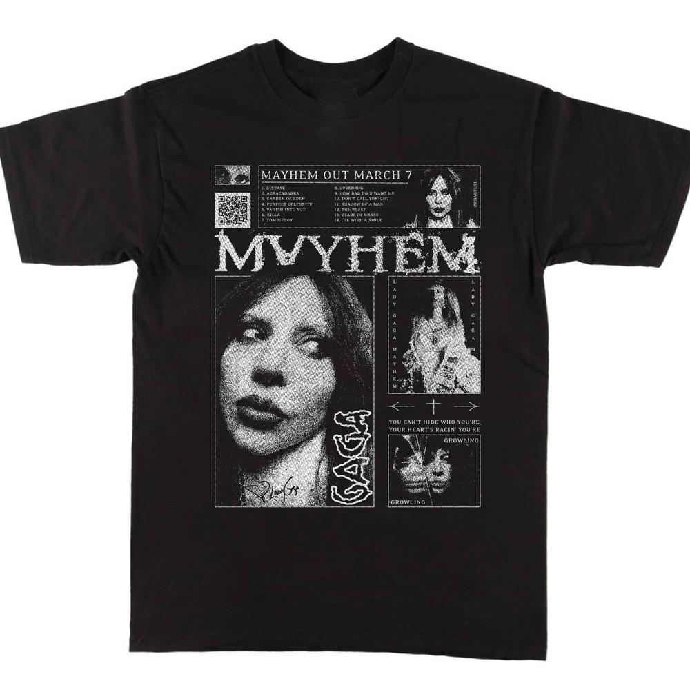 

New Vintage Lady Gaga Mayhem Gift For Fans Unisex S-5XL Shirt SS1560 Unisex T-Shirt XXXL