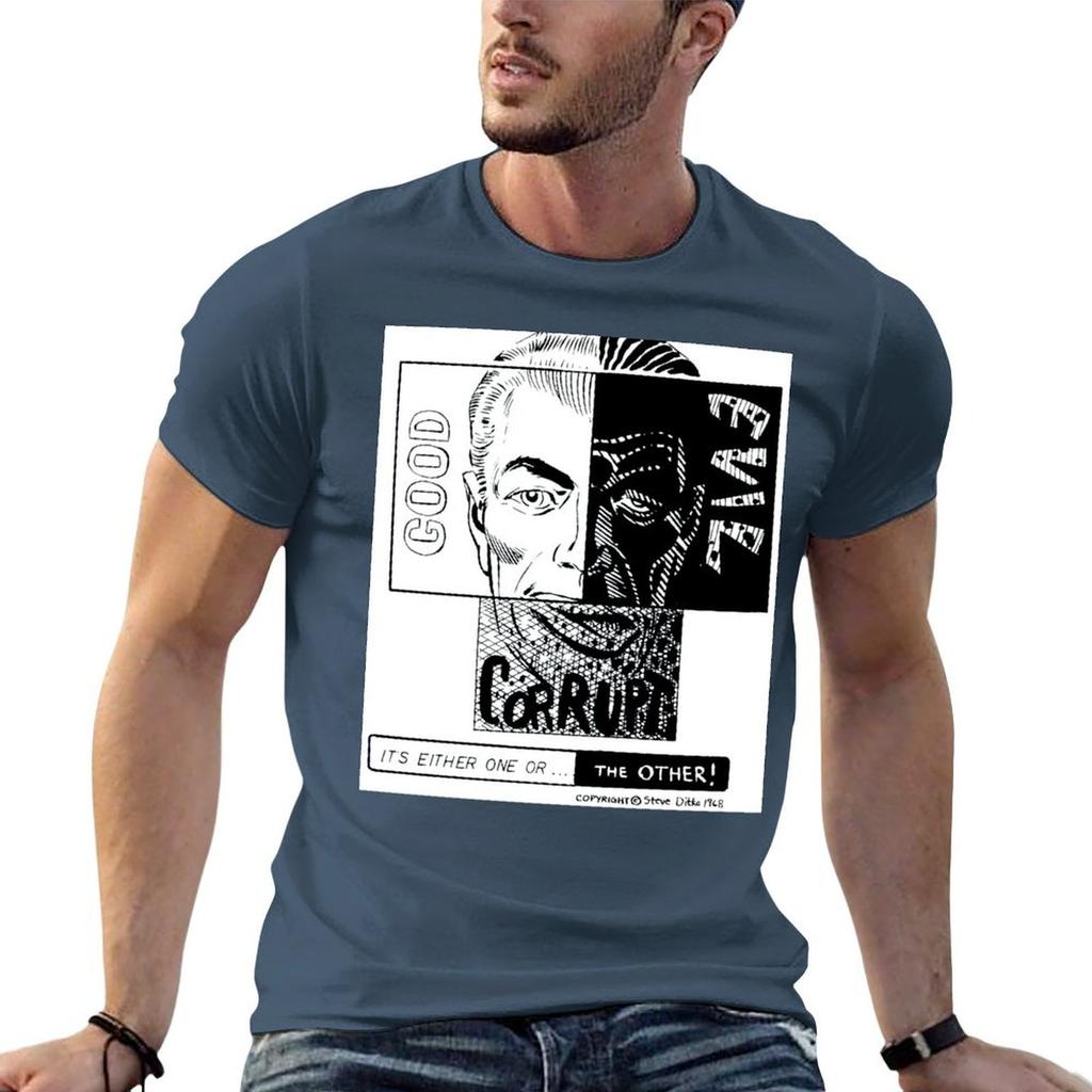 Make Your Choice Mr A Enlarged Tshirt Simple Casual Short Sleeve Cotton Tshirt