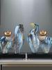 Colorful Prosperity Horse Figurine: Elegant Decor for Office, Living Room, or Hallway - Ideal Housewarming or Opening Gift